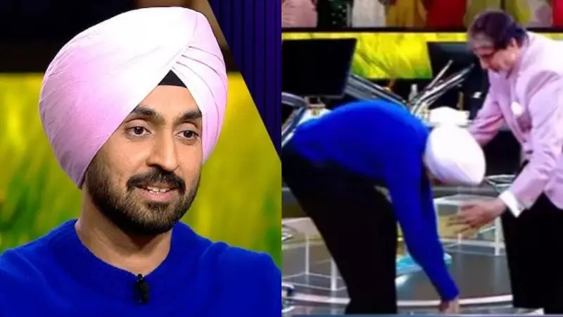 Diljit Dosanjh Fires Back at KBC 17 Critics: 'I'm Proud to Share Screen with Amitabh Bachchan'
