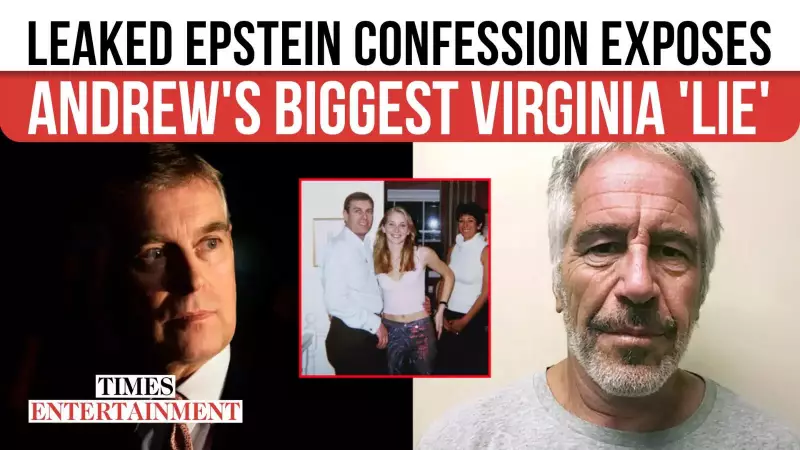 Epstein's 2011 Email Confession Exposes Andrew Windsor's Photo Denial