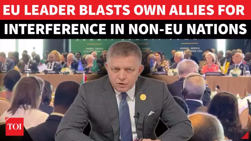EU Leader Fico Slams Allies For Imposing Will on Global South
