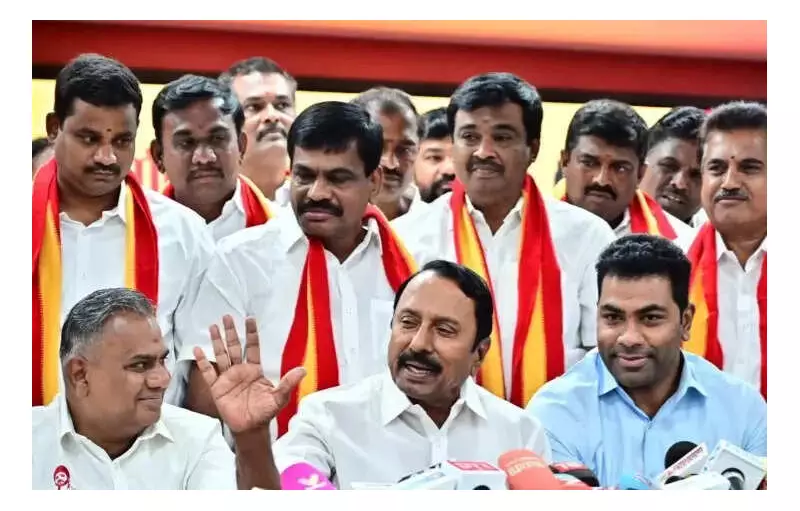 Expelled AIADMK Leader KA Sengottaiyan Joins Vijay's TVK