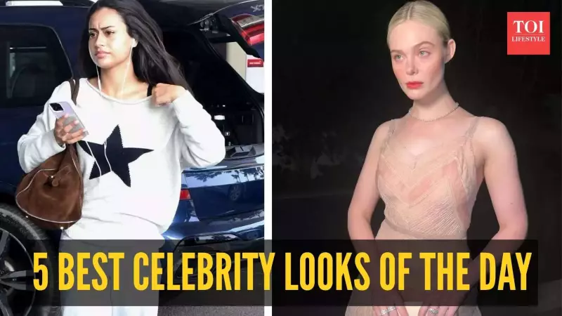 From Elle Fanning's Ethereal Gown To Kareena's Saree Glam: Top 5 Celebrity Fashion Moments Stealing The Spotlight