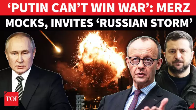 German Chancellor Merz Warns Putin: Ukraine Not A Pawn In War