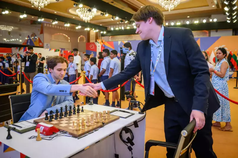 German Chess Rivals Share Meals Before FIDE World Cup Clash in Goa