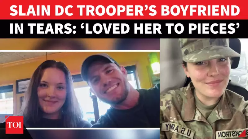 Heartbreak On Camera: Ex-Boyfriend Mourns Sarah Beckstrom Killed In DC Attack