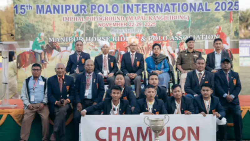 India B (Manipur) Wins 15th Manipur Polo International, Defeats Colombia 8-5