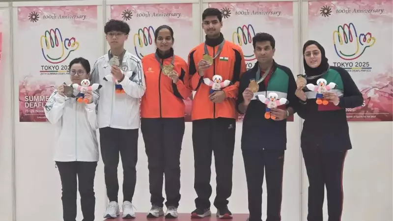 Indian Shooters Shine at Deaflympics, Win Gold & Bronze Medals