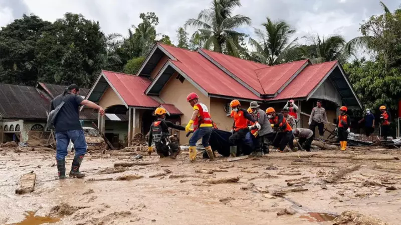 Indonesia Floods Death Toll Hits 442, Rescue Teams Race Against Time