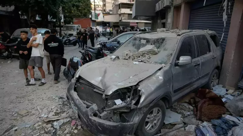 Israel Strikes Beirut, Kills 5 in Hezbollah Stronghold Attack