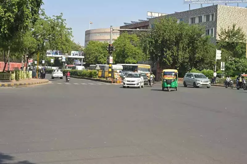 Jaipur Traffic Police Adjusts Signal Timings to Ease Congestion