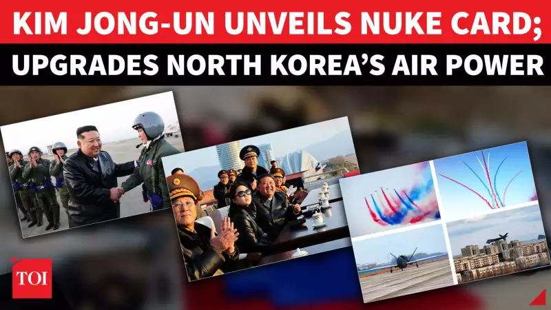 Kim Jong Un's Nuclear Air Force Show: Drones, Warplanes Unveiled