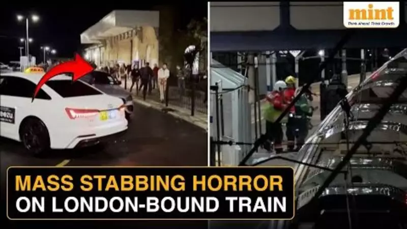 Knife Rampage on UK Train: Nine Injured in London-Bound Service from Doncaster