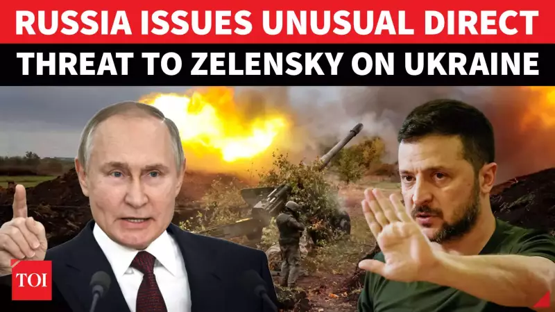 Kremlin's Final Warning to Kyiv: Negotiate or Face Consequences