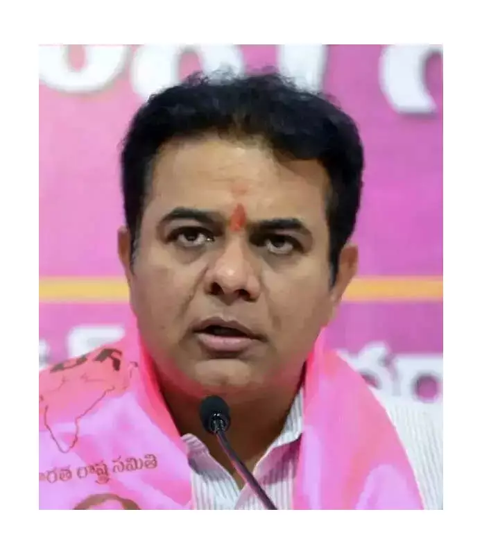 KTR Vows to Replace Rajiv Gandhi Statue with Telangana Thalli if BRS Returns to Power