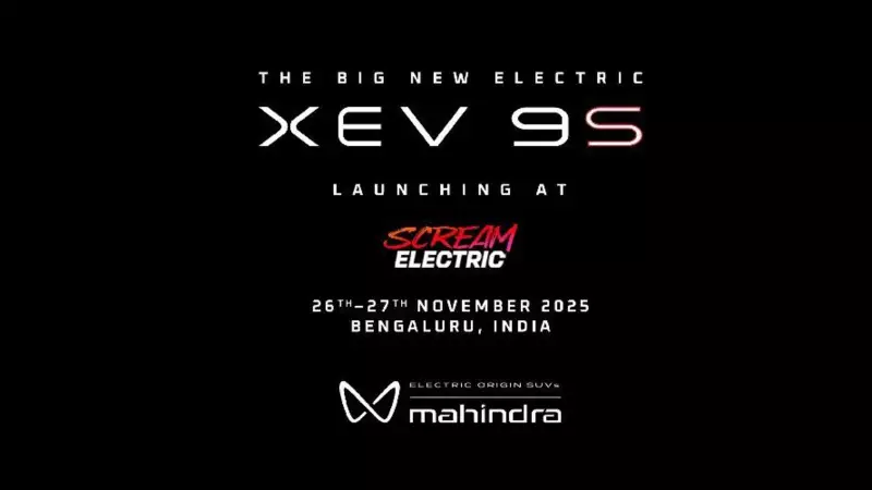 Mahindra XUV.e9 Electric SUV Launch Date Confirmed: November 27 Reveal for 7-Seater EV