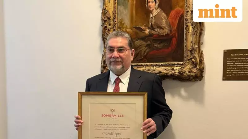 Mehli Mistry Declines Legal Battle Against Tata Trusts, Accepts Removal Gracefully