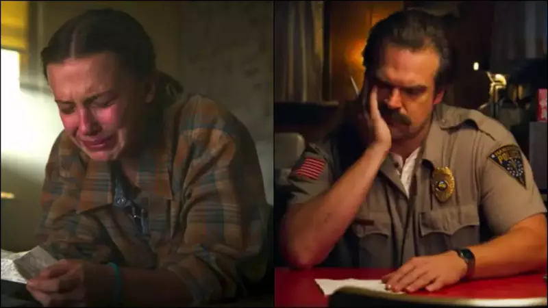 Millie Bobby Brown's Awkward Reaction to David Harbour Mention Goes Viral | Stranger Things Co-Stars