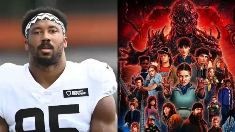 Myles Garrett Joins Gatorade & Stranger Things in 'No Ordinary Athlete' Campaign