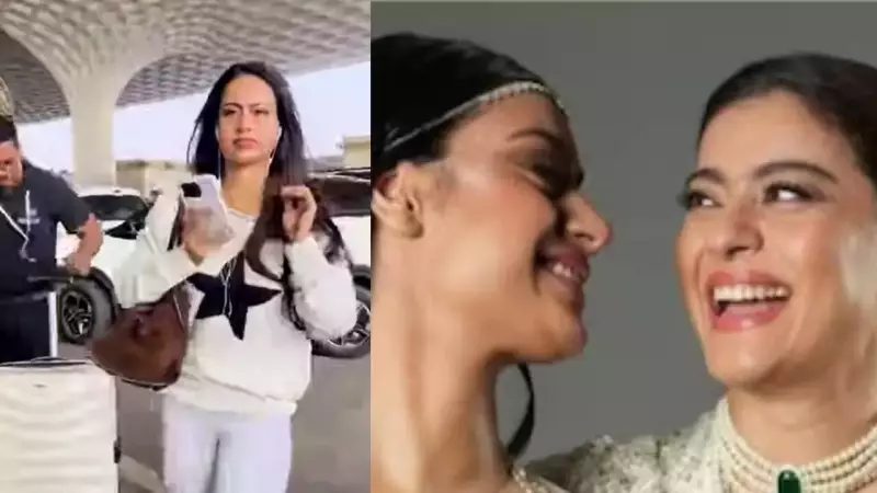 Nysa Devgan's Effortless Airport Style Goes Viral - See Her Classic Look That's Winning Hearts!