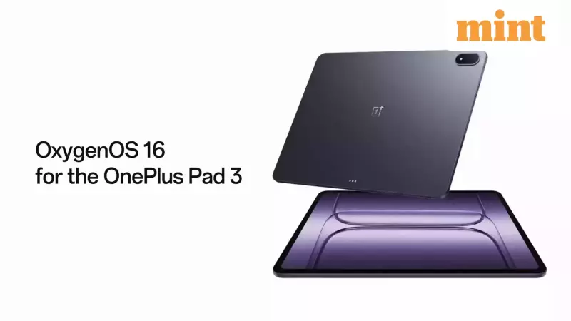 OxygenOS 16 Arrives on OnePlus Pad 2 & 3 with AI Enhancements