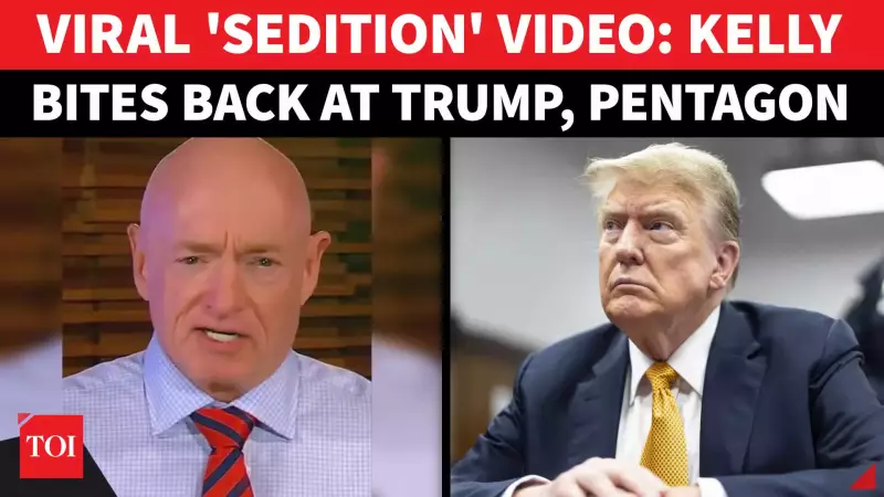 Pentagon Reviews Senator Kelly's Military Conduct Over 'Sedition' Video
