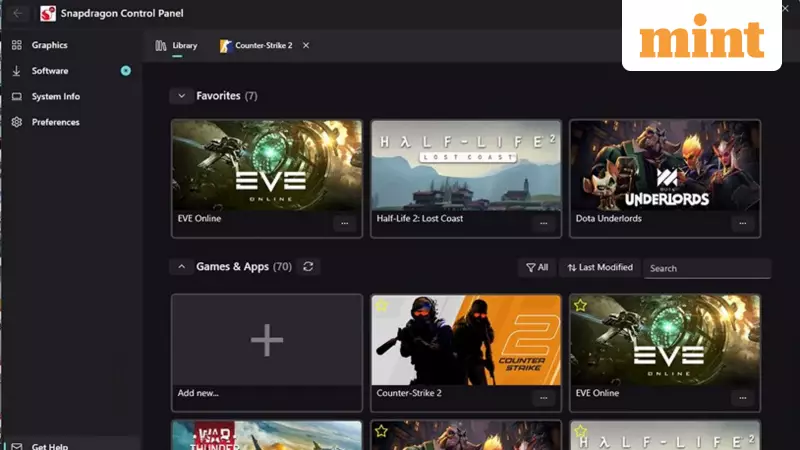 Qualcomm Launches Snapdragon Control Panel to Boost Gaming on X Series PCs
