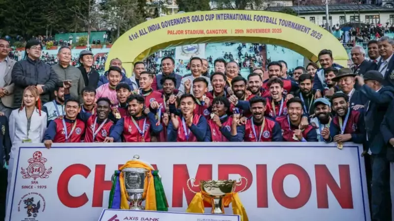 Rajasthan United FC Wins 41st All India Governor's Gold Cup 2025