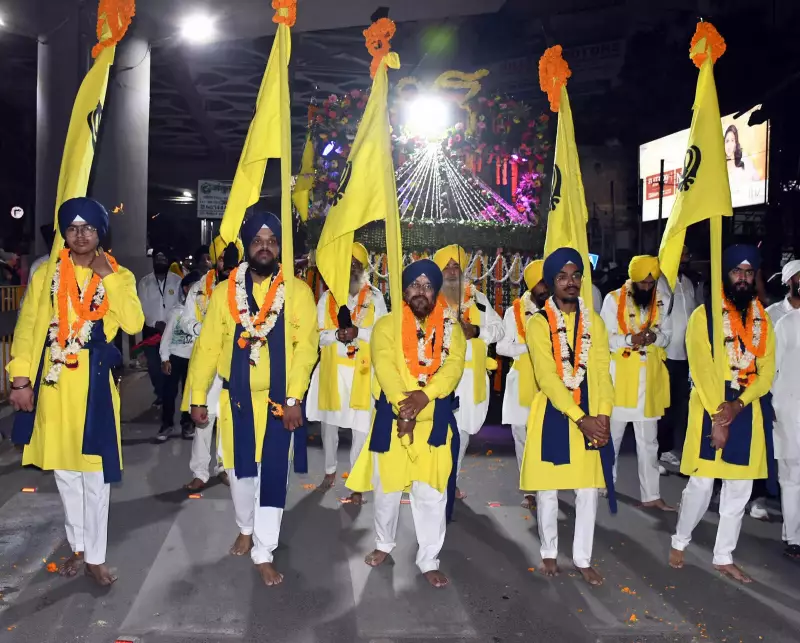 Ranchi's Sikh Community Celebrates Guru Nanak Jayanti with Vibrant Prabhat Pheri Procession