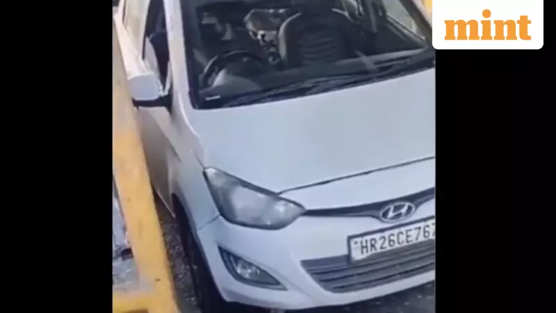 Red Fort Blast: CCTV Shows Suspect Umar Nabi Entering Delhi Before Attack