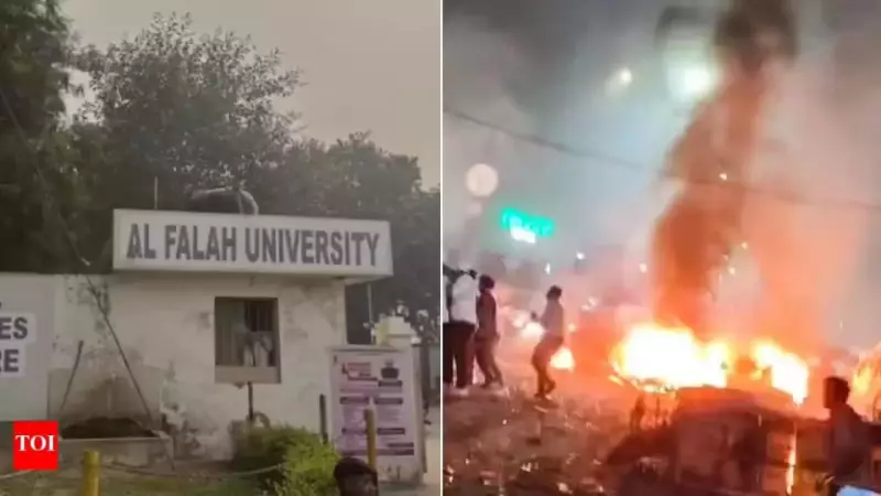 Red Fort Blast Probe Reveals White-Collar Terror Module Led by Doctors