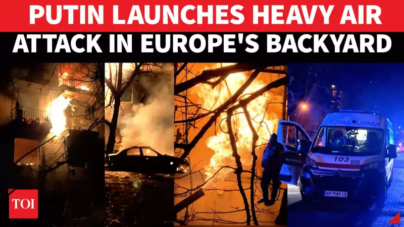 Russia Drone Attack Wounds 12 in Zaporizhzhia Ahead of Peace Deal