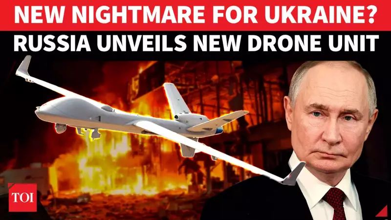 Russia Forms New Drone Unit, Escalates Attacks on Ukraine