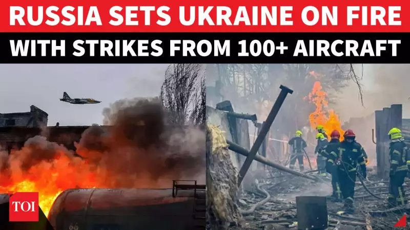 Russia's 'Night of Terror': 100+ Drones, Missiles Target Ukraine