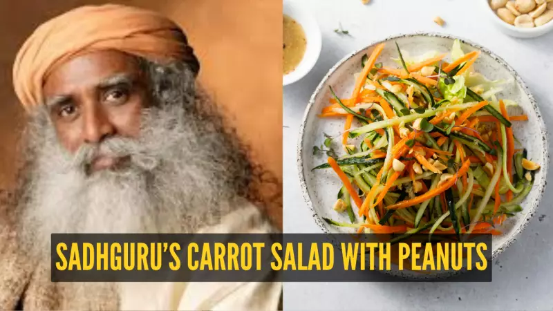 Sadhguru's Secret to Better Digestion: Try This Power-Packed Carrot Salad with Peanuts & Dates