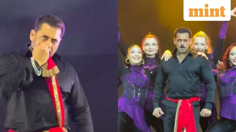 Salman Khan's Viral Dance Video Sparks Health Concerns at Dabangg Tour