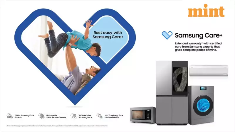 Samsung Care+ Expands to Home Appliances in India: Pricing & Details