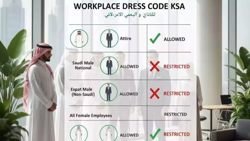 Saudi Arabia Introduces Strict National Dress Code for All Employees