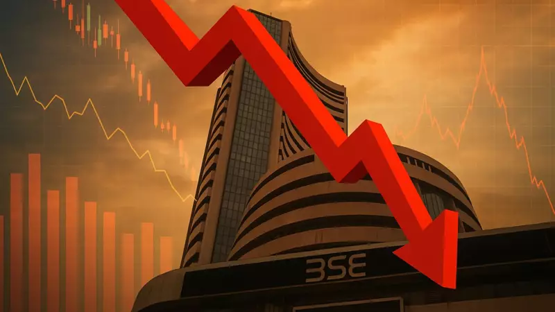 Sensex Plunges 500 Points: Nifty Crashes Below 25,600 - 10 Key Reasons Behind Today's Bloodbath