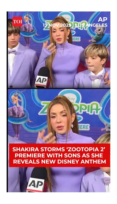 Shakira Reveals 'Zoo' Song for Disney Feels Like Waka Waka 2.0