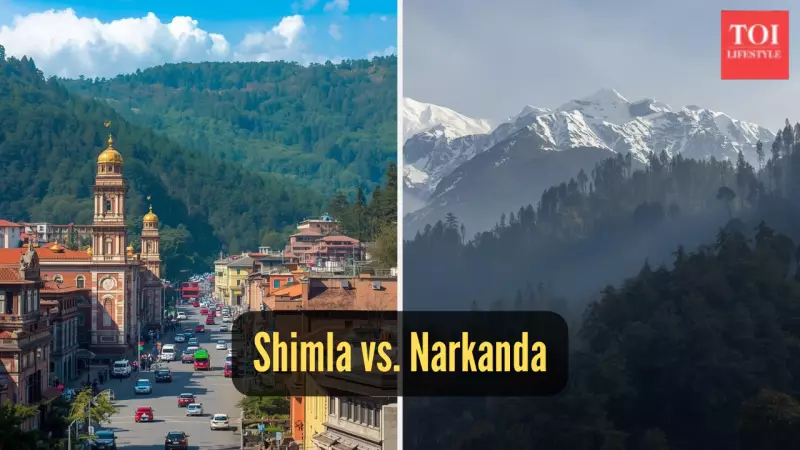 Shimla vs Narkanda: Which Himachal Winter Wonderland Wins Your Heart?