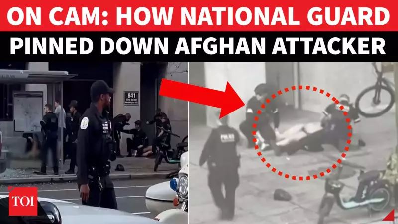 SHOCK VIDEO: Afghan National Shoots National Guard Near White House