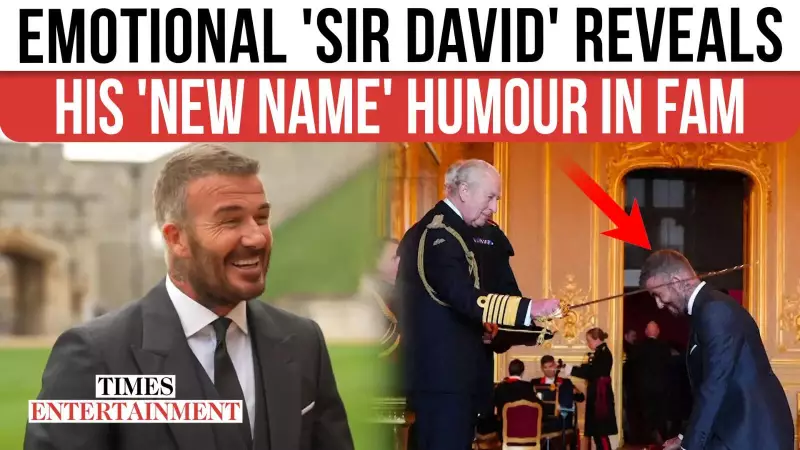 Sir David Beckham Finally Receives Knighthood! Emotional Moment with King Charles Captivates Fans