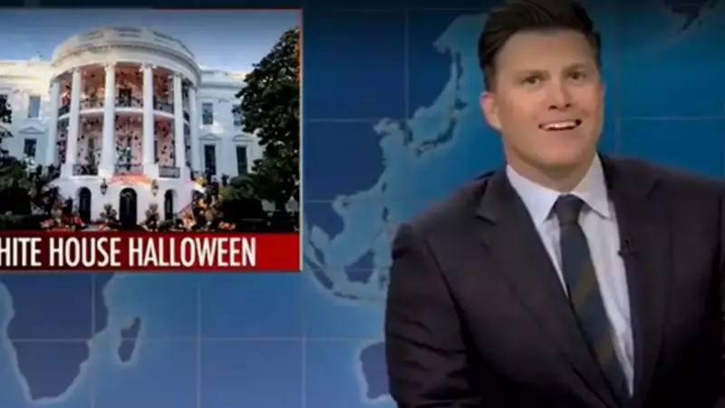 SNL's Weekend Update Roasts Trump's Halloween Clip With Dark Humour | Political Satire At Its Best