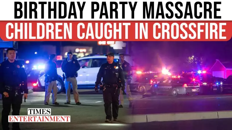 Stockton Shooting: 4 Dead, Children Among Victims at Birthday Party