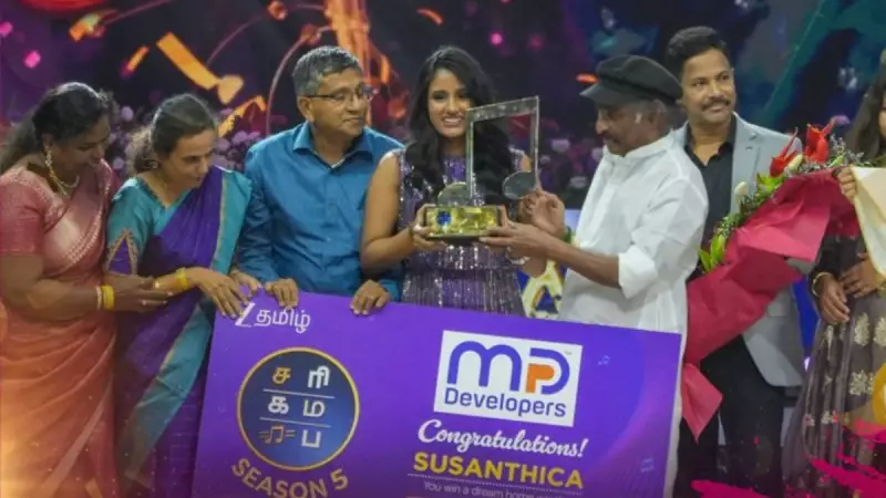 Susanthica Crowned Sa Re Ga Ma Pa Tamil 2025 Winner