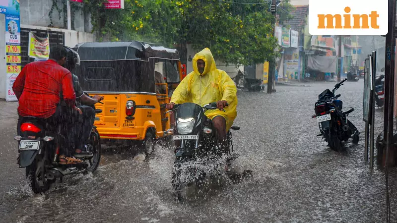 Tamil Nadu Braces for More Rain as IMD Issues Alerts for 12 Districts