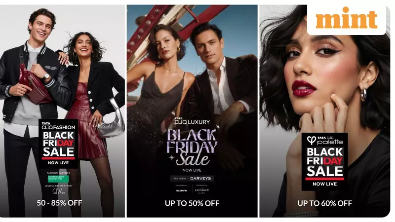 Tata CLiQ Black Friday Sale 2025: Up to 85% Off Across Fashion, Luxury & Beauty