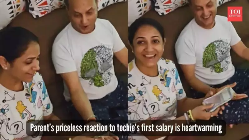 Techie's First Salary Surprise Leaves Parents In Tears | Heartwarming Viral Story