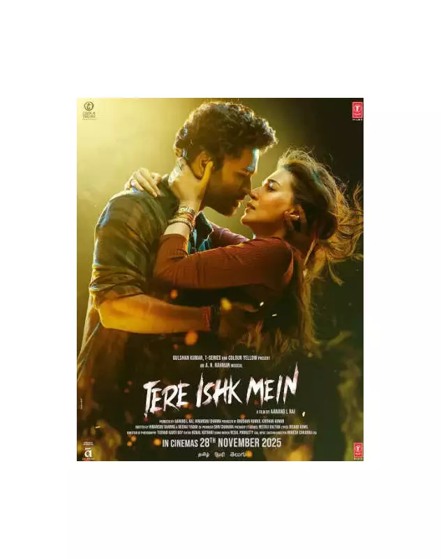 Tere Ishk Mein Review: Dhanush-Kriti's Intense Romance Falters