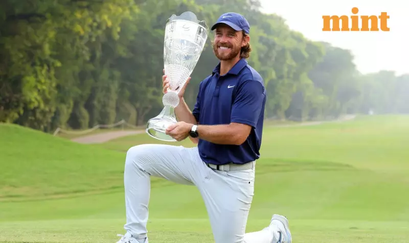 Tommy Fleetwood Wins Inaugural DP World India Championship in Delhi