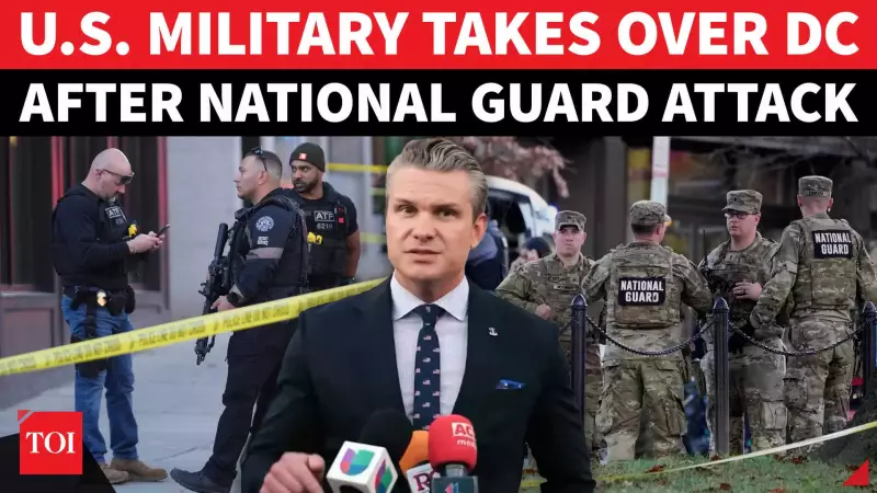 Trump Deploys 500 US Troops to Washington DC After National Guard Attack